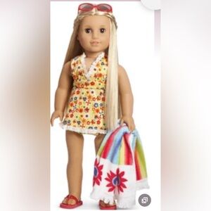American Girl Julie’s Swimsuit Set